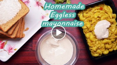 Eggless Mayonnaise Recipe | Veg Eggless Mayo | वेज मायोनैस